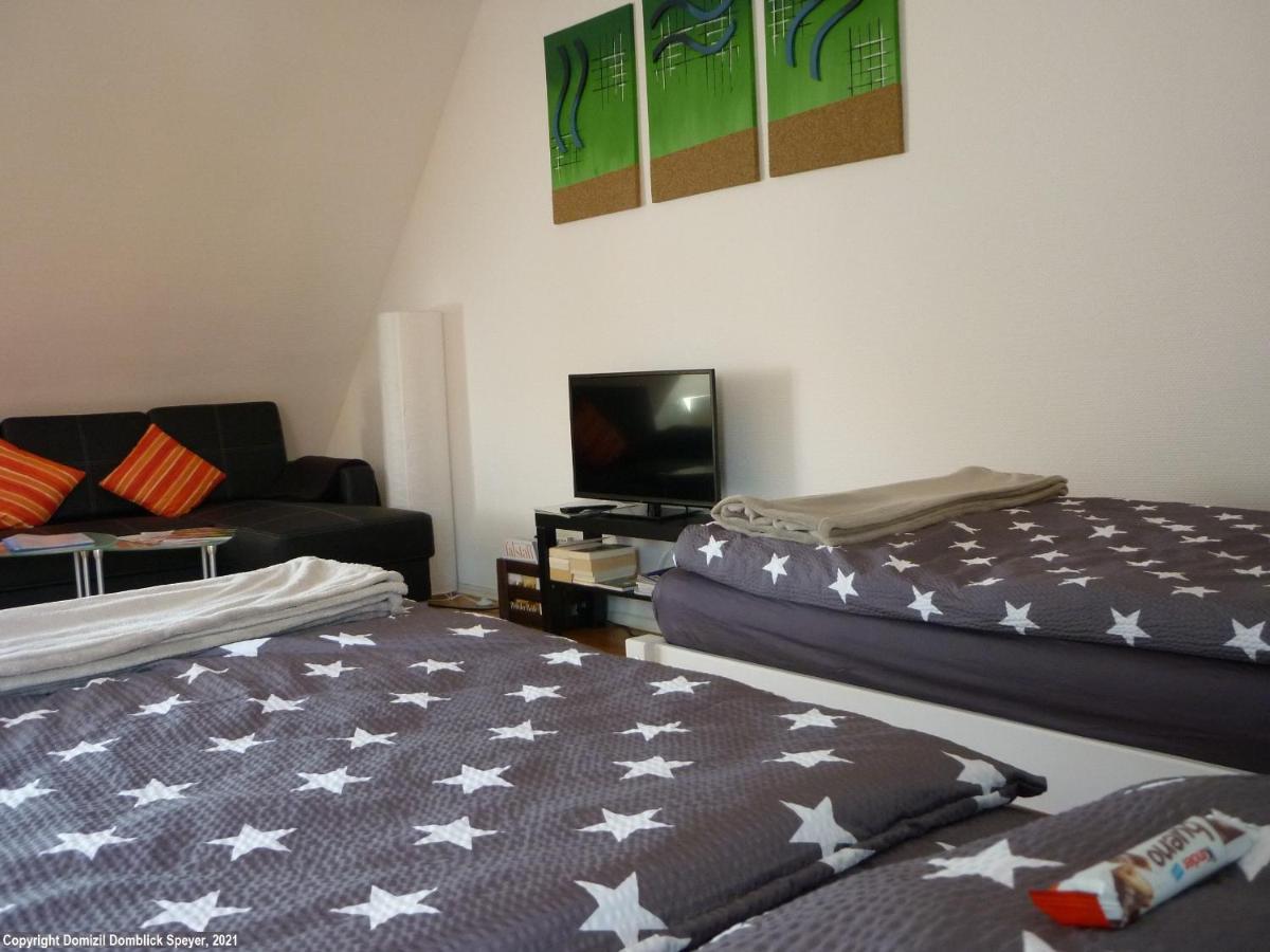 Domizil Domblick Speyer City, Garage, 50M2 Exteriör bild