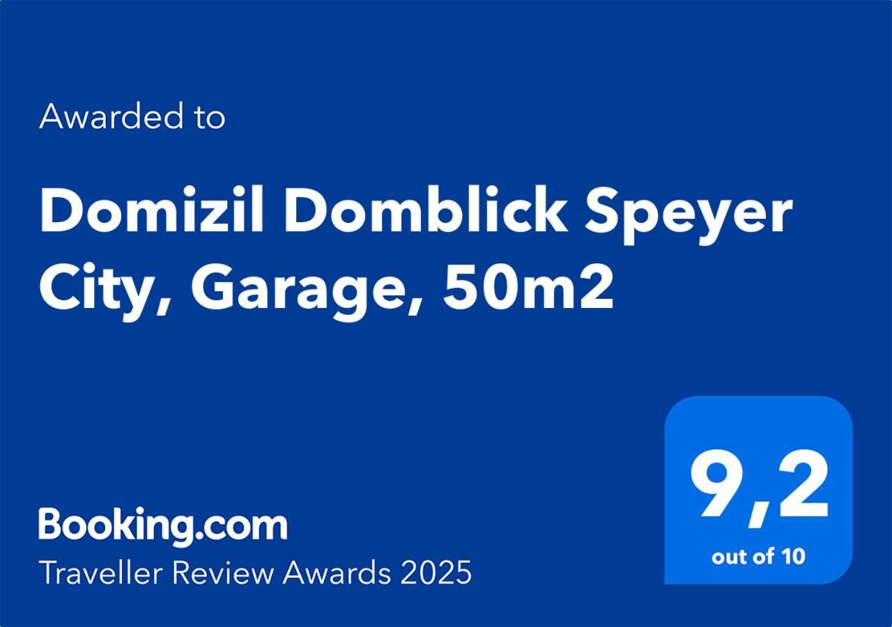 Domizil Domblick Speyer City, Garage, 50M2 Exteriör bild